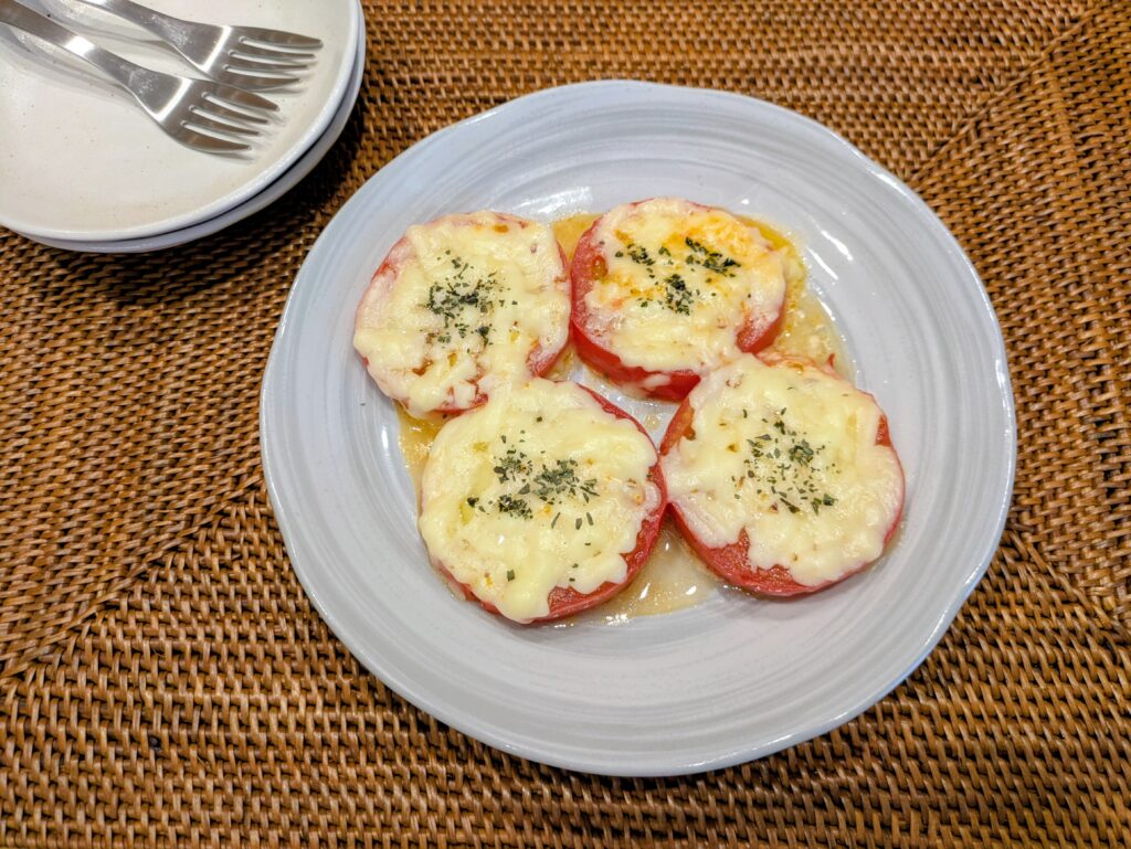うるわしトマトのチーズ焼き